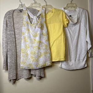 Womens Top Lot of 4 size Medium bundle Assorted Brands Styles
